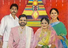 Load image into Gallery viewer, A3 Pastel COLOUR Portraits (11" x 14" 28cm x 35cm)