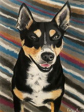 Load image into Gallery viewer, Mini portraits COLOUR or PENCIL (20cm x 20cm)