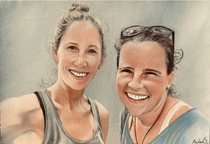 A4 Pastel COLOUR Portraits (23cm x 30cm)