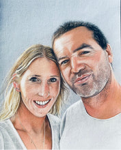 Load image into Gallery viewer, A3 Pastel COLOUR Portraits (11&quot; x 14&quot; 28cm x 35cm)
