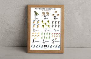 NZ counting 1-10