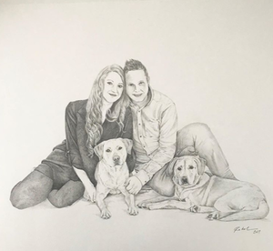 A3 Custom- Pencil (11" x 14" 28cm x 35cm)